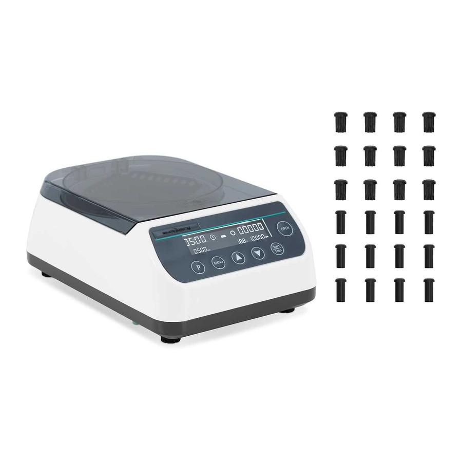 Stolní odstředivka - Vysokorychlostní - Rotor 2 v 1 - otáček za minutu - pro {{max_number_of_tube_570}} zkumavky / 4 PCR proužky - RZB 6708 xg