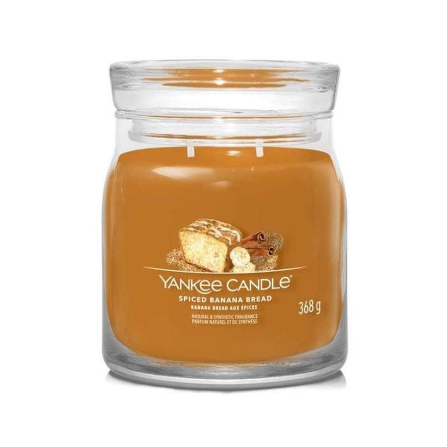 Svíčka YANKEE CANDLE Signature 368g Spiced Banana Bread