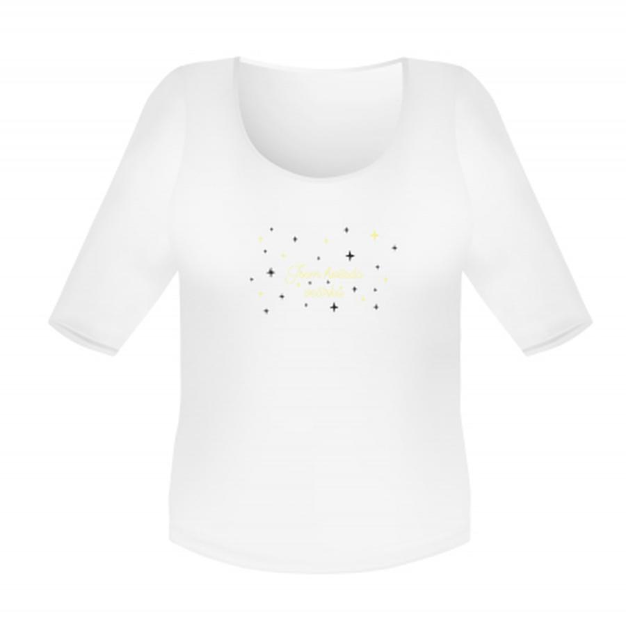 Svítící dámské tričko - Jsem hvězda večírků, vel. XL Albi