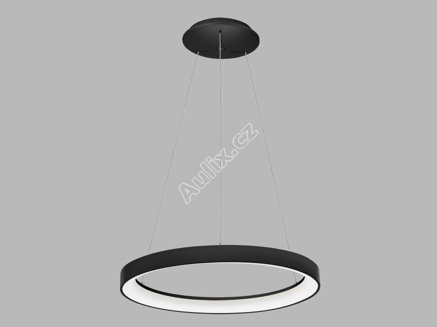 Svítidlo BELLA SLIM 58 P-Z, B DIM TRIAC 48W 2CC3000K/4000K závěsné černá - LED2 Lighting