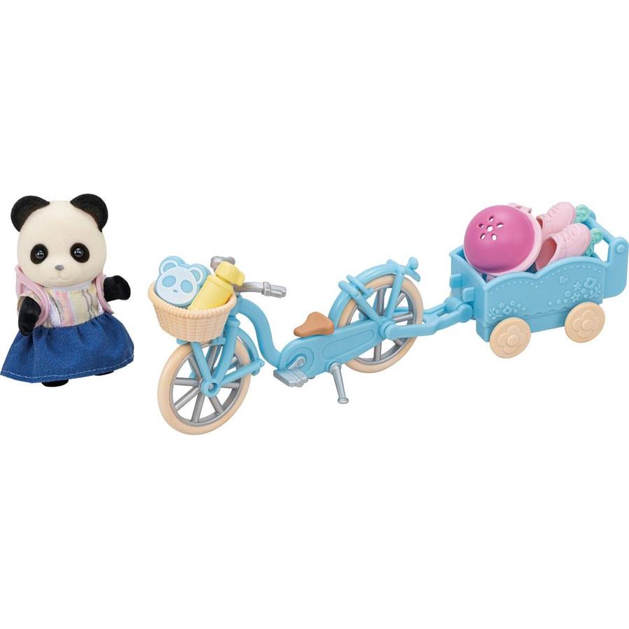 Sylvanian Families Panda a cyklo-bruslařský set