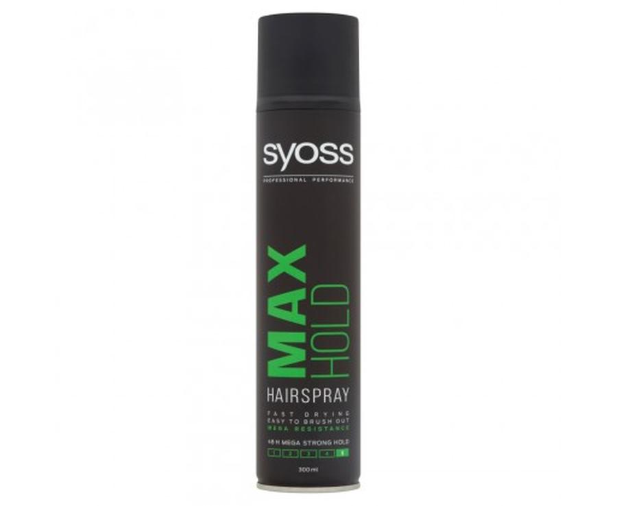 Syoss Max Hold lak na vlasy mega silná fixace  300 ml