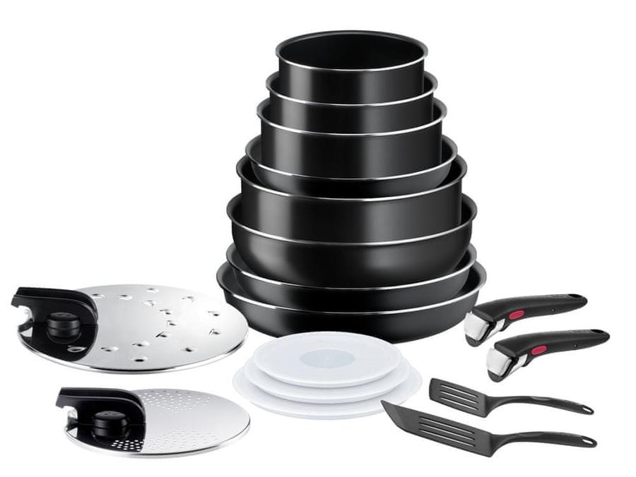 Tefal Sada nádobí 17 ks Ingenio Easy On L1599702