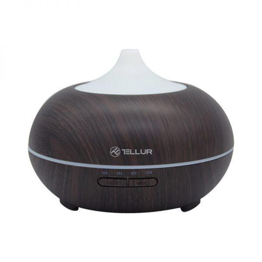 Tellur aroma difuzér WiFi Smart, dark brown