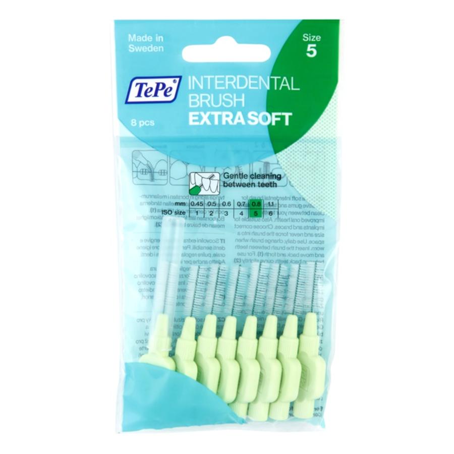 TePe Extra Soft mezizubní kartáčky 8 ks 0,8 mm 8 ks