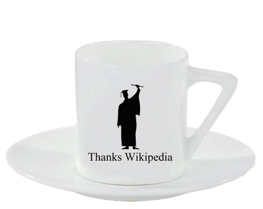 Thanks wikipedia Espresso hrnek s podšálkem 100ml