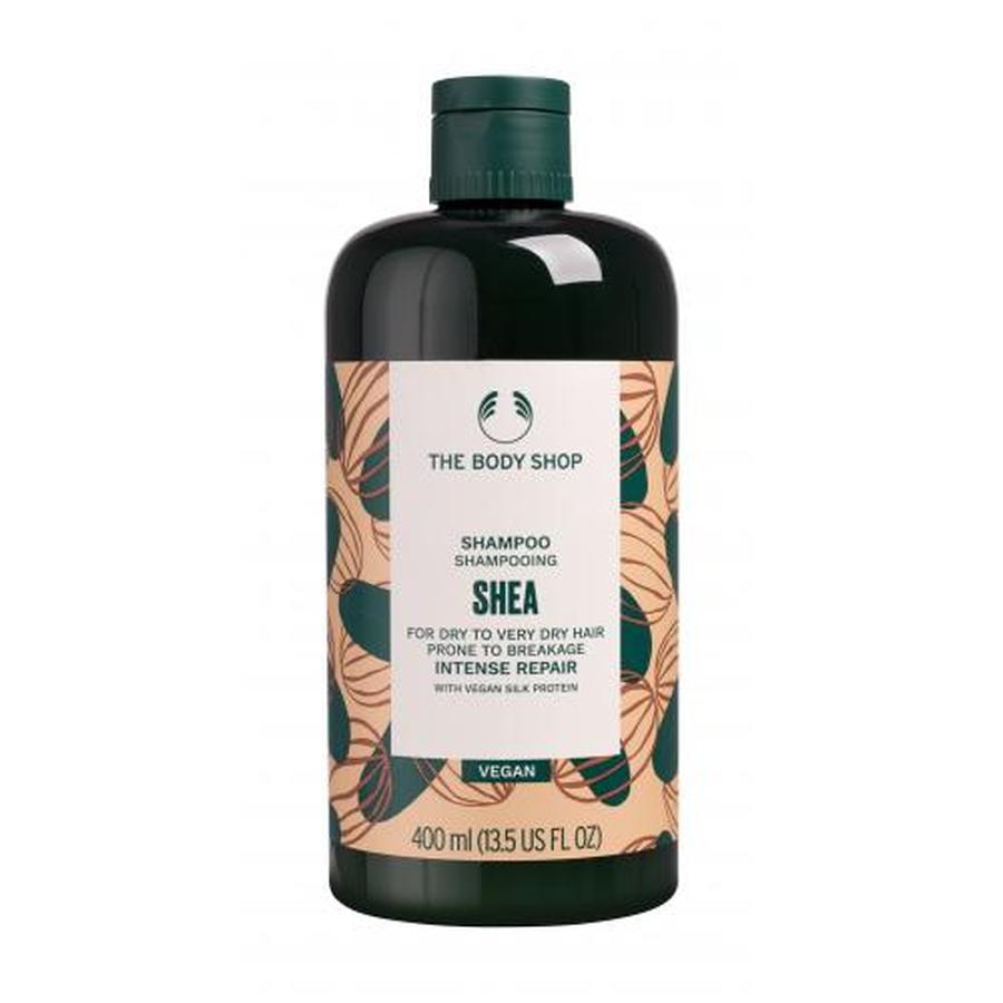 The Body Shop Shea Intense Repair 400 ml šampon pro ženy na poškozené vlasy; na suché vlasy