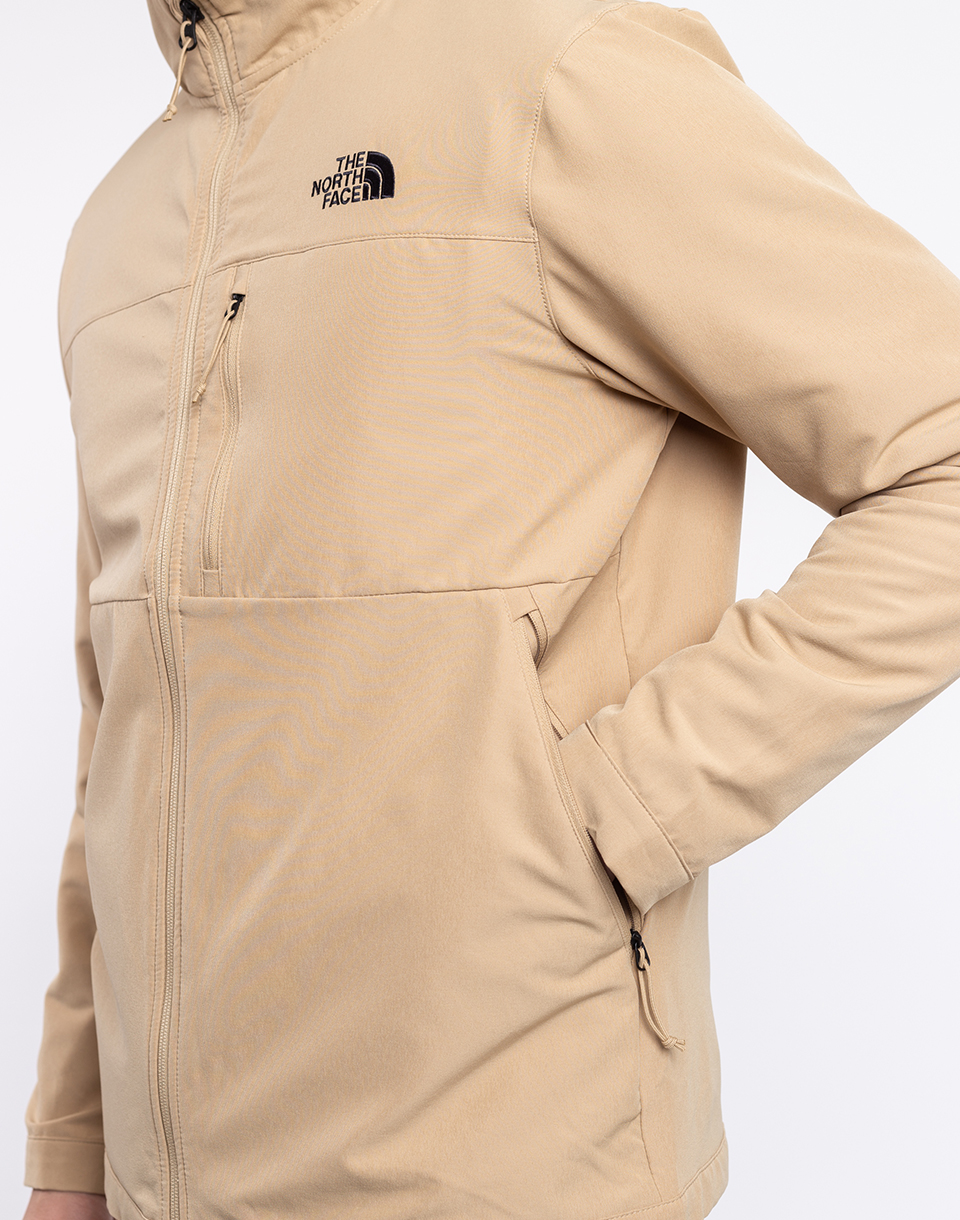 The North Face M Softshell Travel Jacket Khaki Stone L