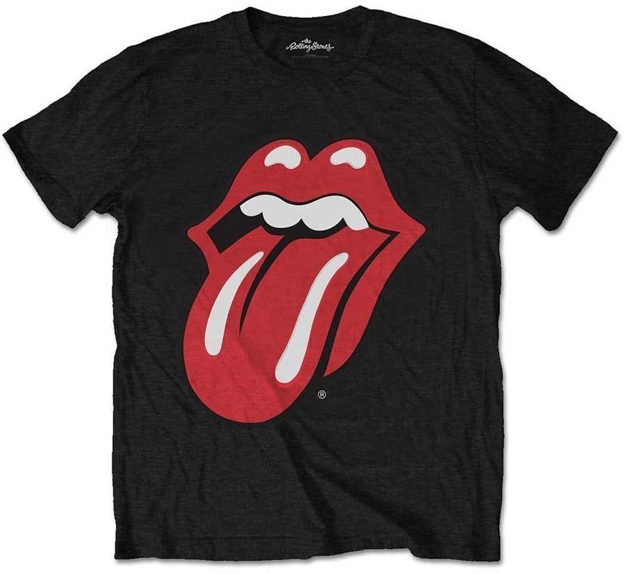 The Rolling Stones Tričko Classic Tongue 9 - 10 let Černá