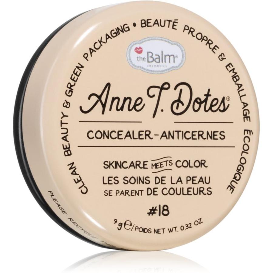 TheBalm Anne T. Dotes® Concealer korektor proti začervenání odstín #18 Light - Medium 9 g