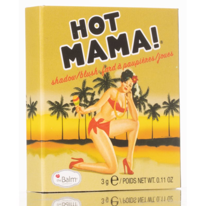 TheBalm Hot Mama! tvářenka a oční stíny v jednom 3 g