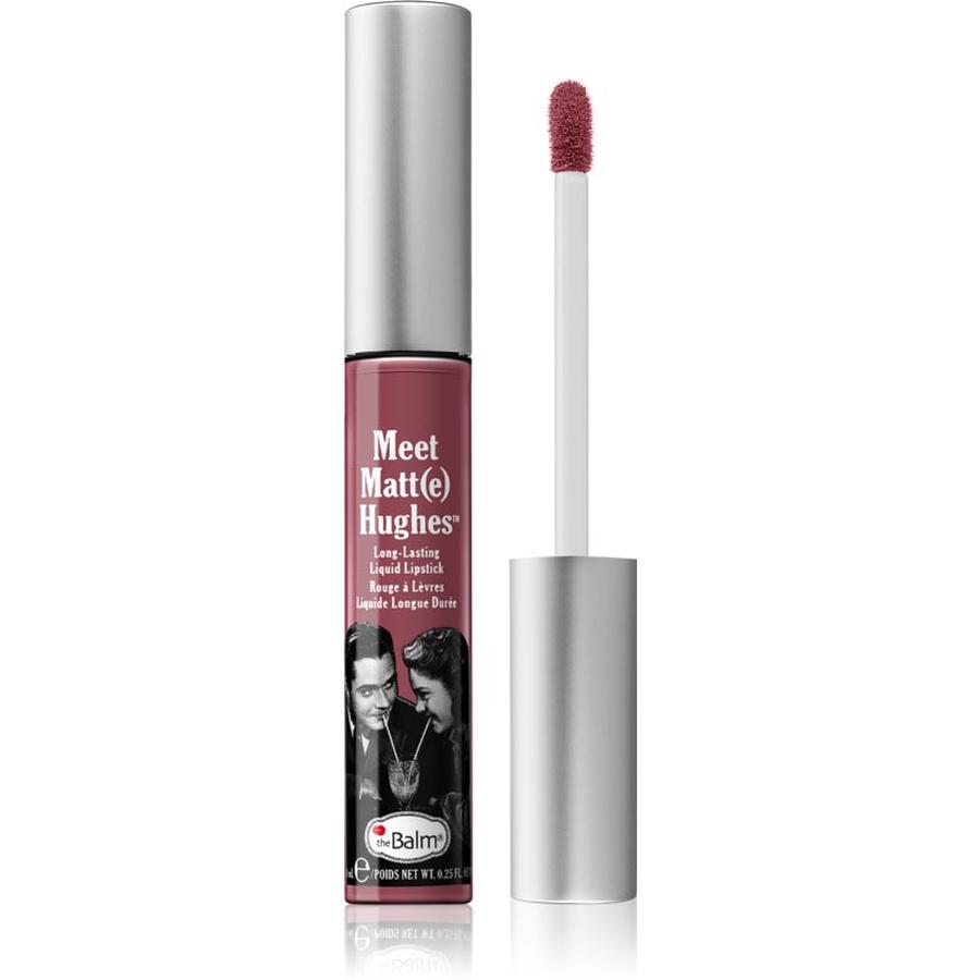 TheBalm Meet Matt(e) Hughes Long Lasting Liquid Lipstick dlouhotrvající tekutá rtěnka odstín Charming 7.4 ml