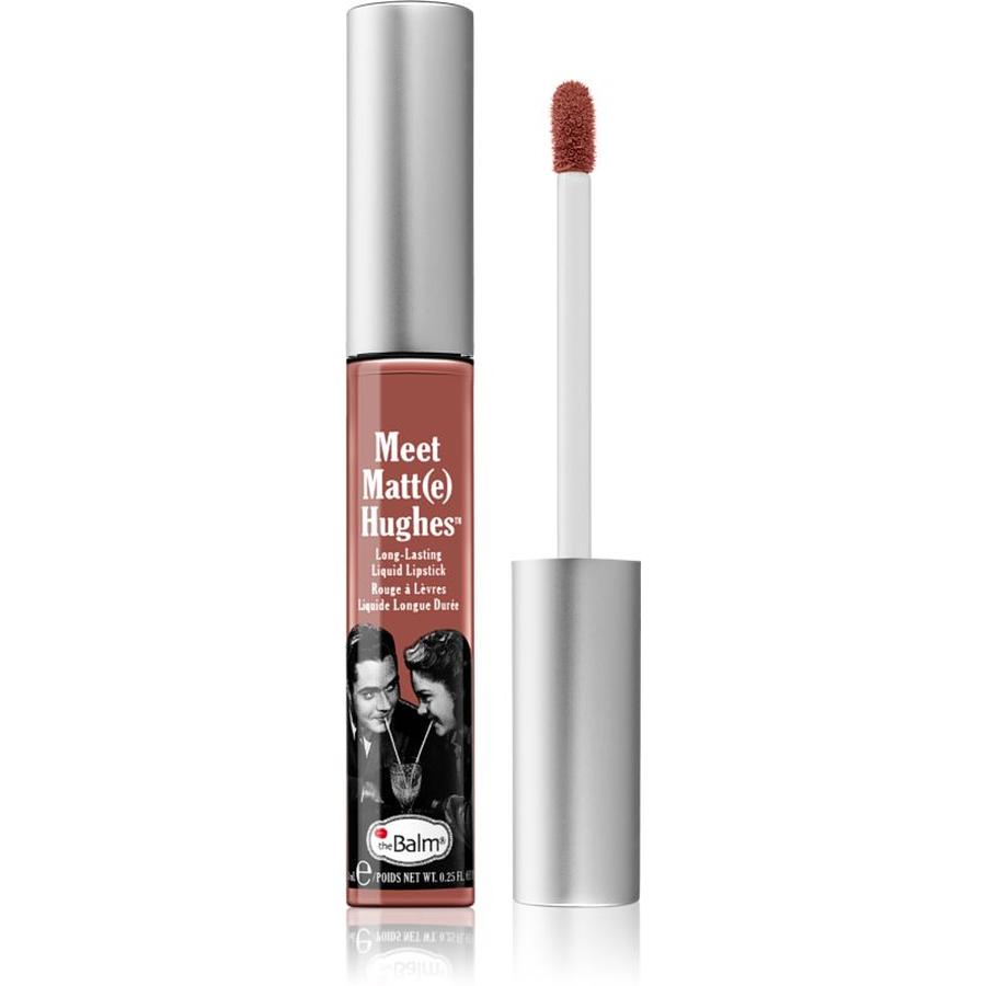 TheBalm Meet Matt(e) Hughes Long Lasting Liquid Lipstick dlouhotrvající tekutá rtěnka odstín Committed 7.4 ml