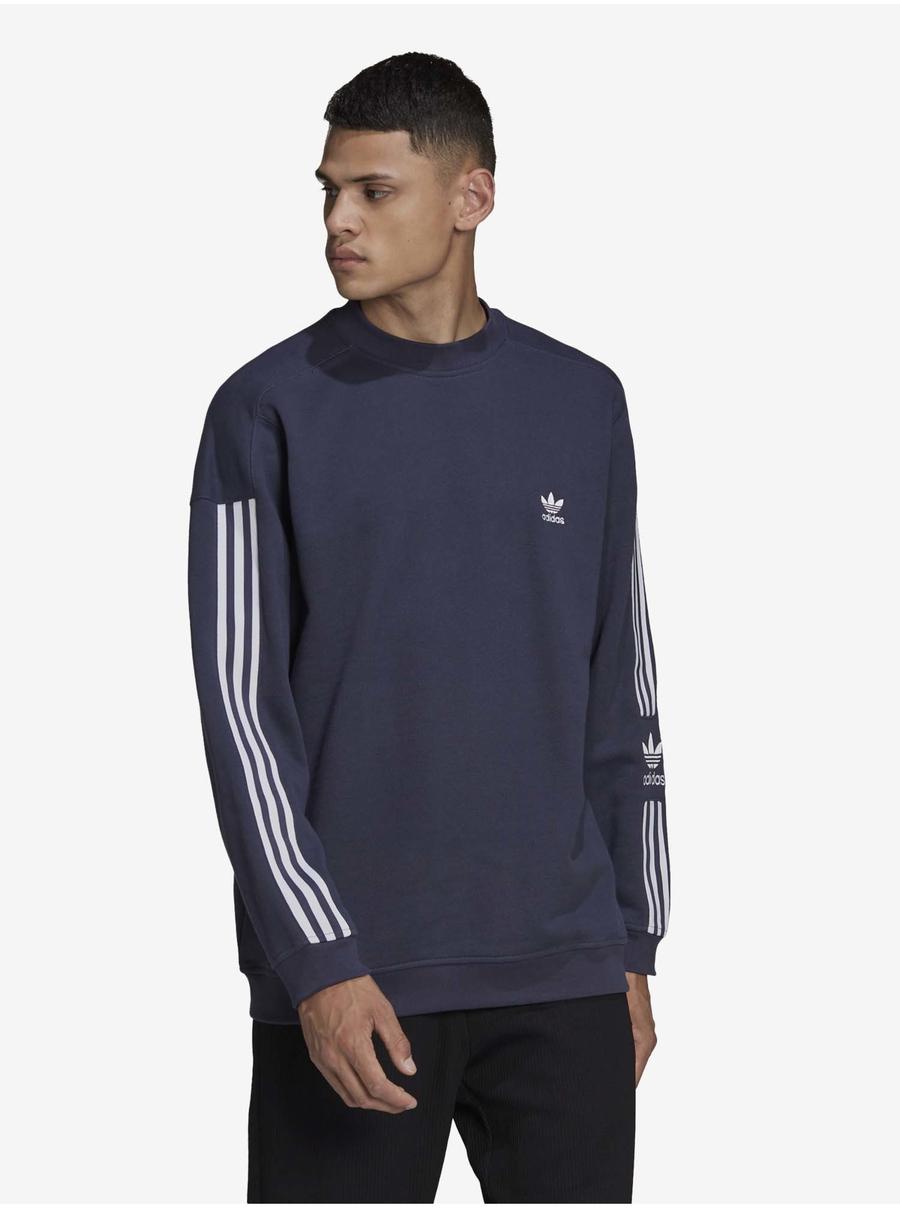 Tmavě modrá pánská mikina adidas Originals