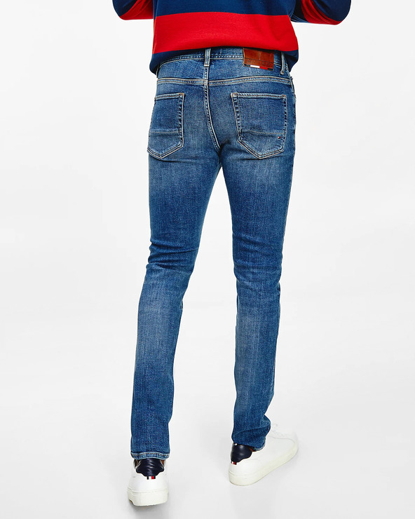 Tommy Hilfiger Bleecker Memphis Jeans Modrá