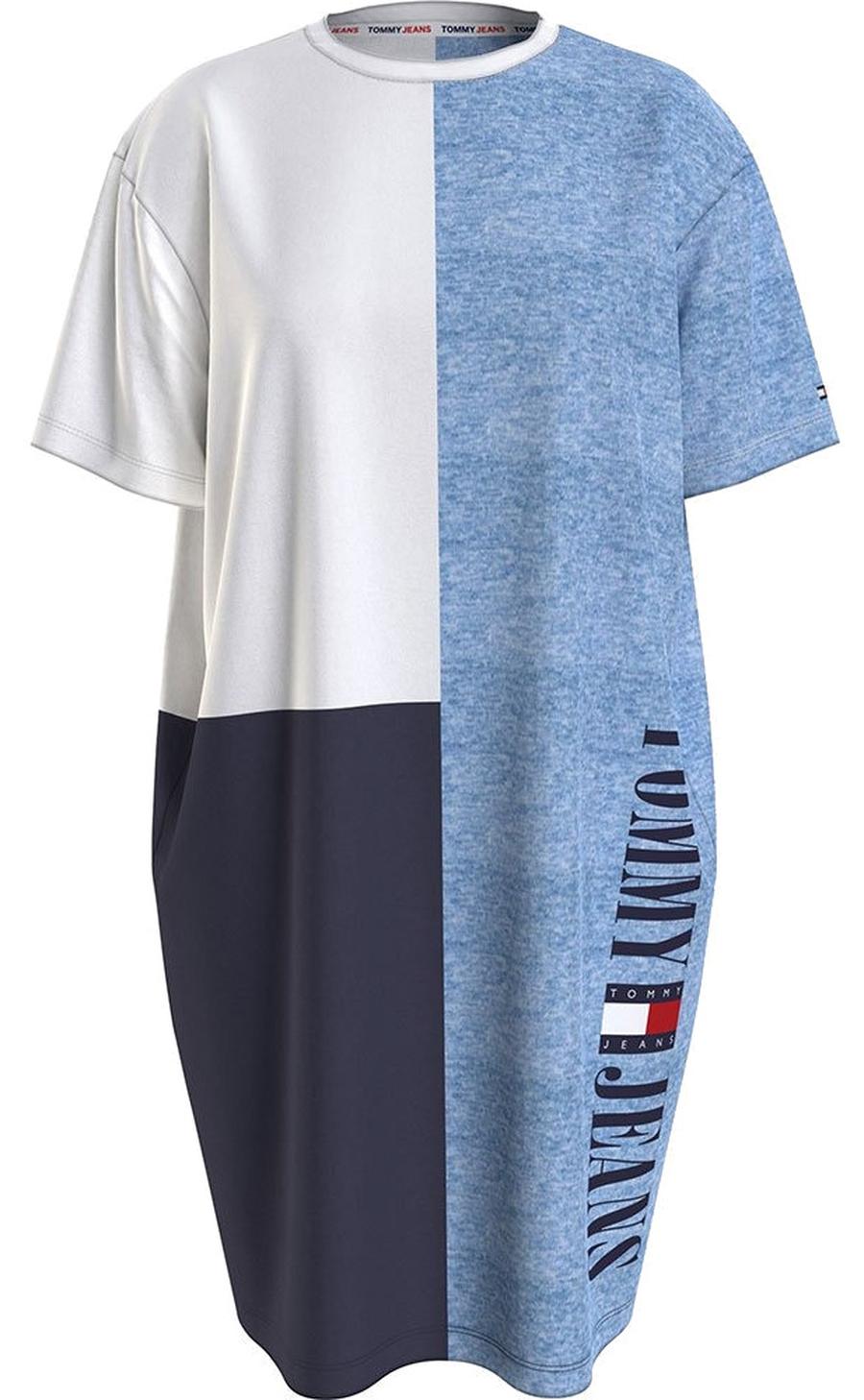 Tommy Hilfiger Dámská noční košile Oversized Fit UW0UW04515-DTQ XS