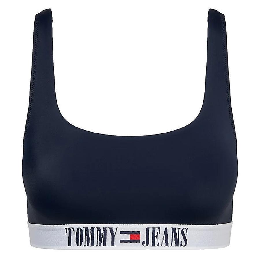 Tommy Hilfiger Dámská plavková podprsenka Bralette PLUS SIZE UW0UW04410-C87 XXL