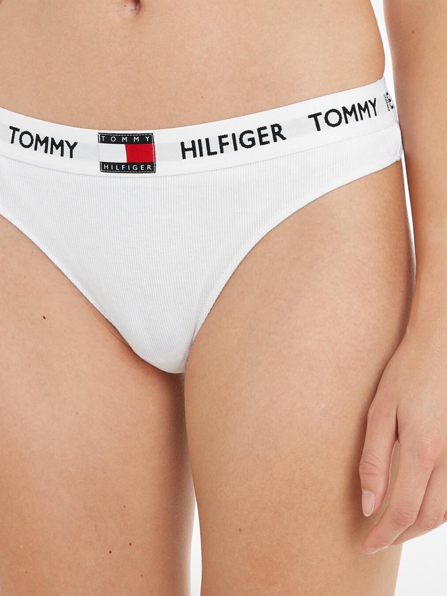 Tommy Hilfiger Dámská tanga UW0UW04216-YBL L