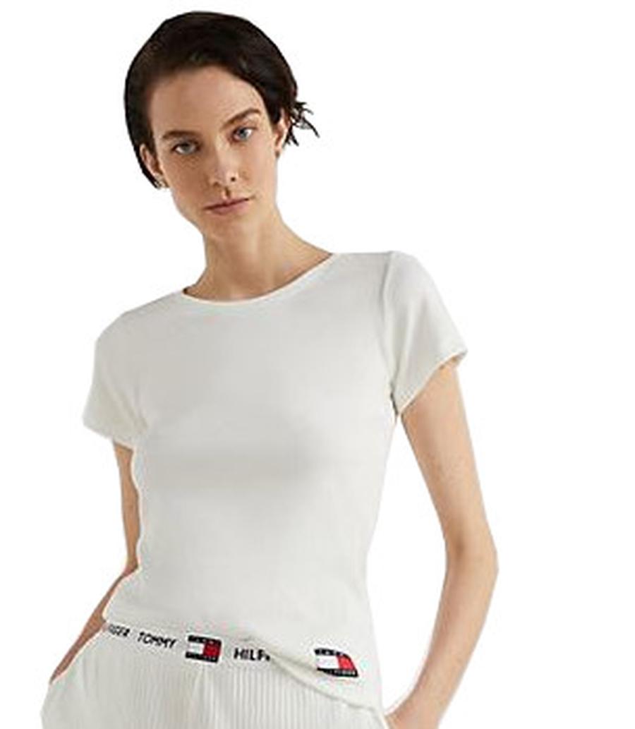 Tommy Hilfiger Dámské triko UW0UW04397-YBL L