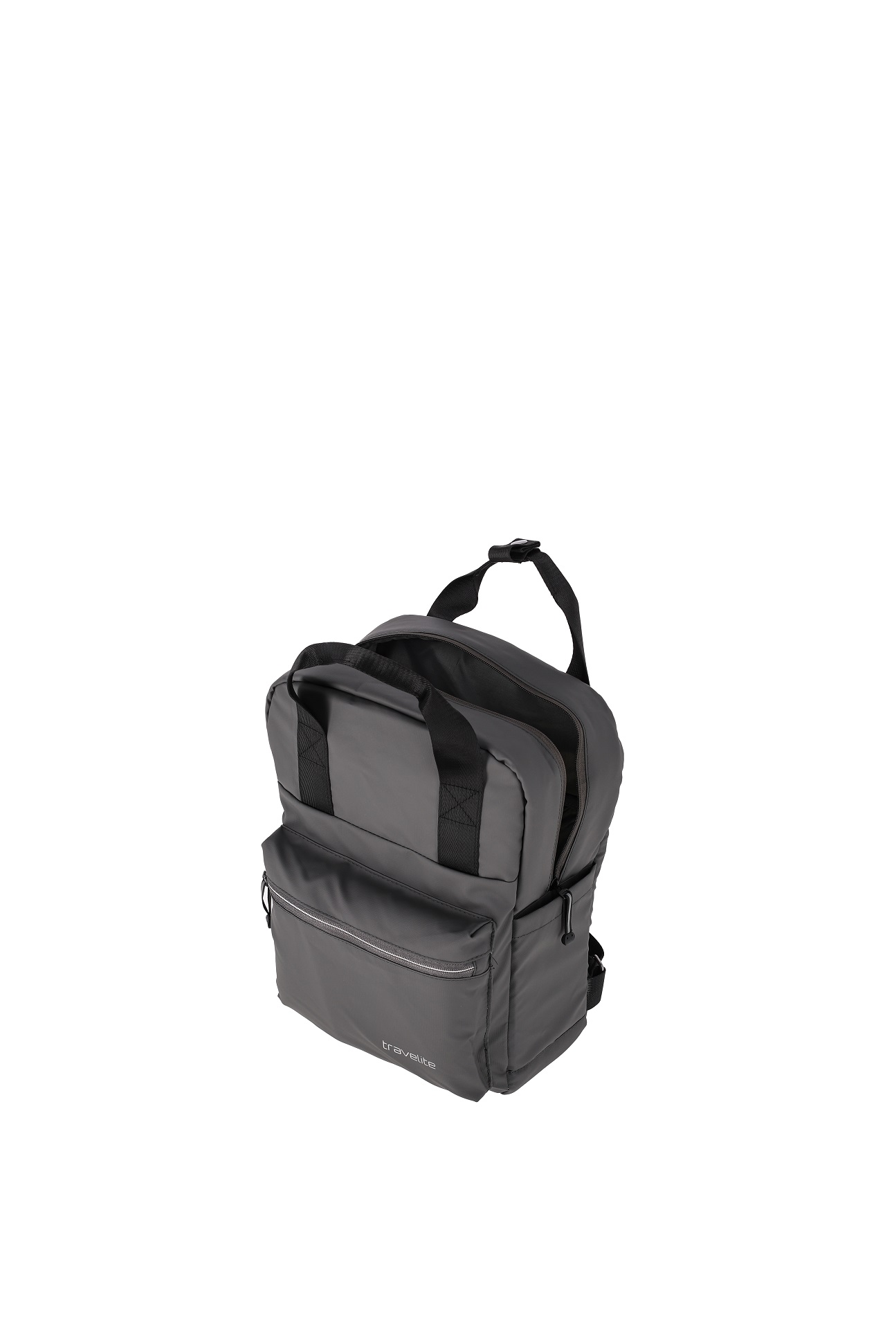 Travelite Basics Canvas Backpack Anthracite