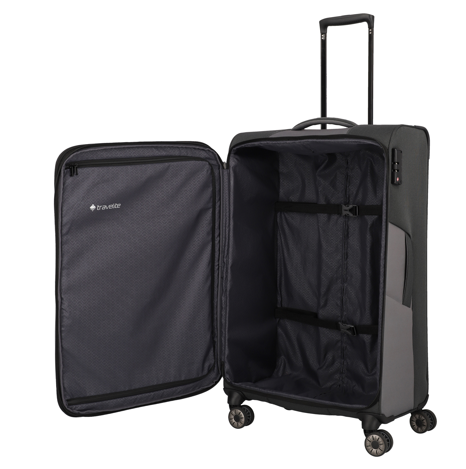 Travelite Viia 4w L Anthracite