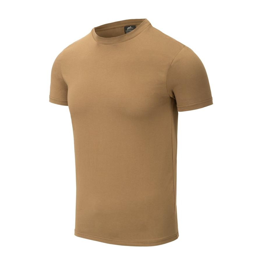 Tričko Organic Slim Helikon-Tex® – Coyote