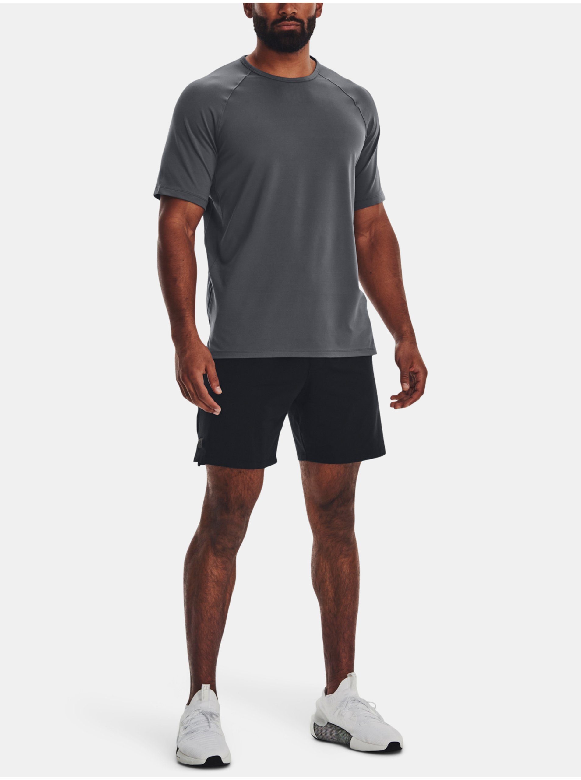 Tričko Under Armour UA Meridian Shortsleeve-GRY