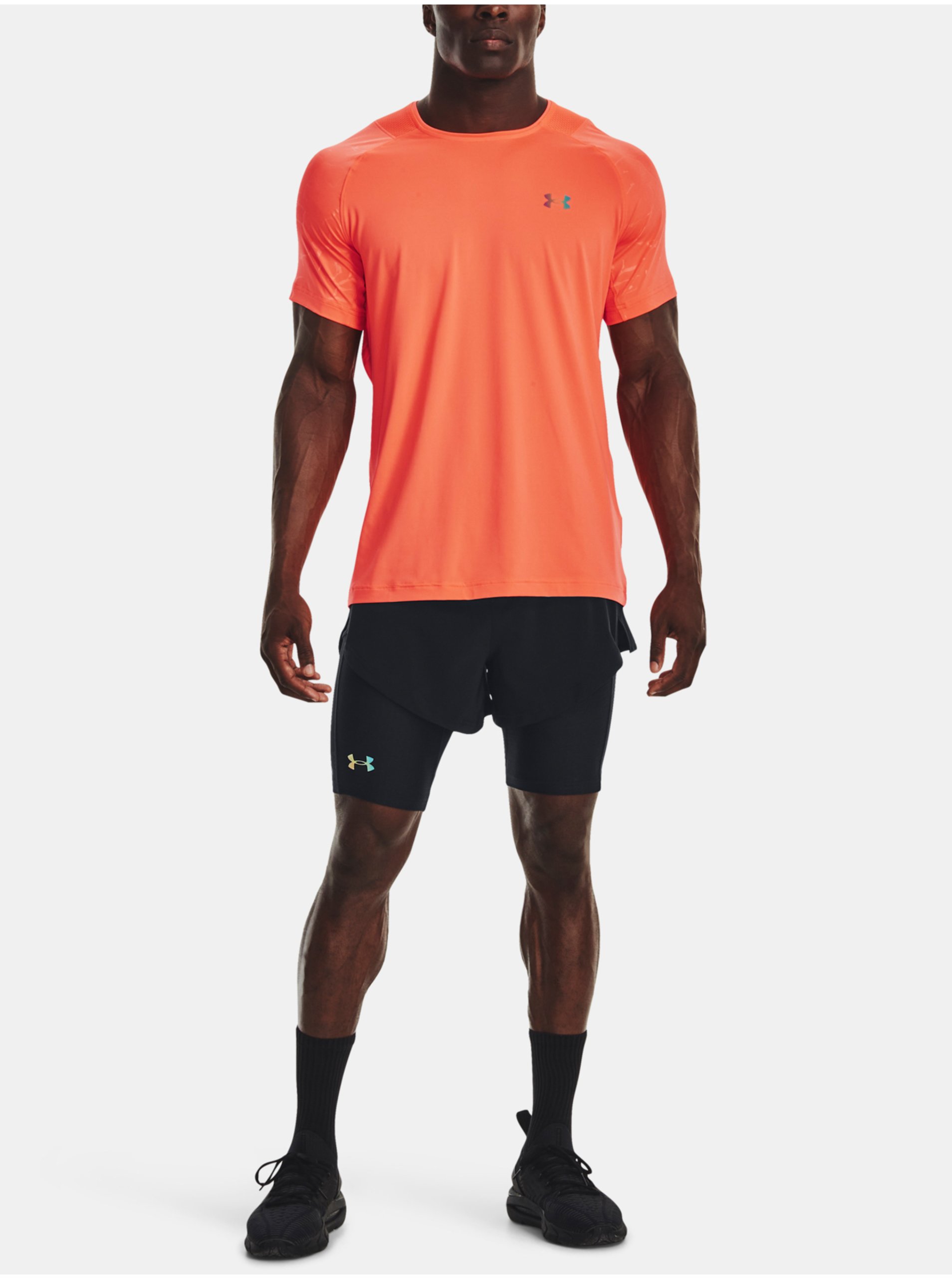 Tričko Under Armour UA Rush Emboss SS-ORG