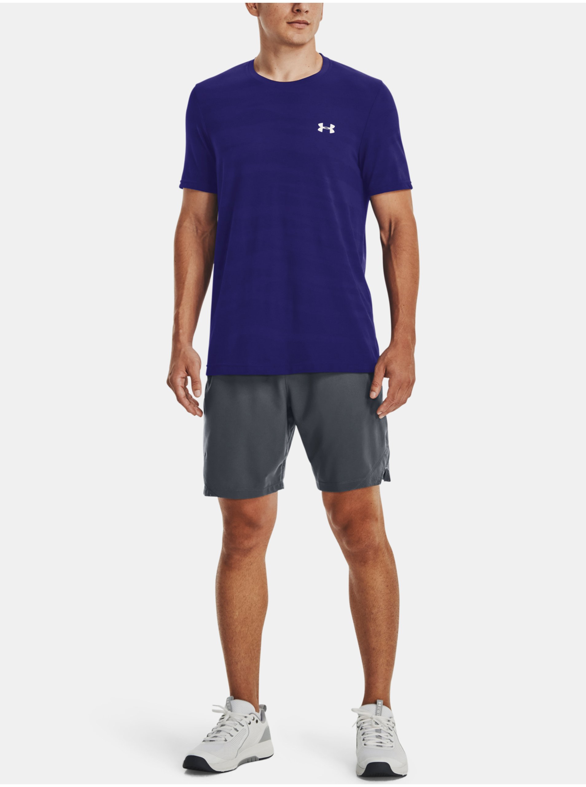 Tričko Under Armour UA Seamless Wave SS-BLU