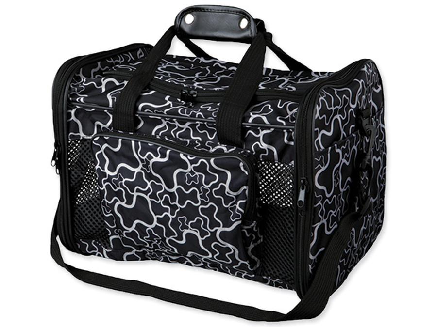 Trixie Adrina motiv kostičky cestovní nylonová taška 42x27x26cm