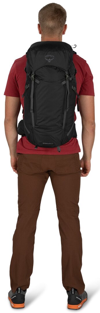 Turistický batoh Osprey Sportlite 30L Dark charcoaL grey M/L