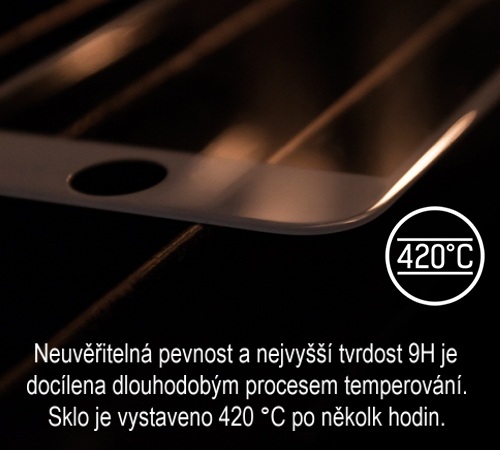 Tvrzené sklo 3mk HardGlass MAX pro Apple iPhone 12/12 Pro, černá