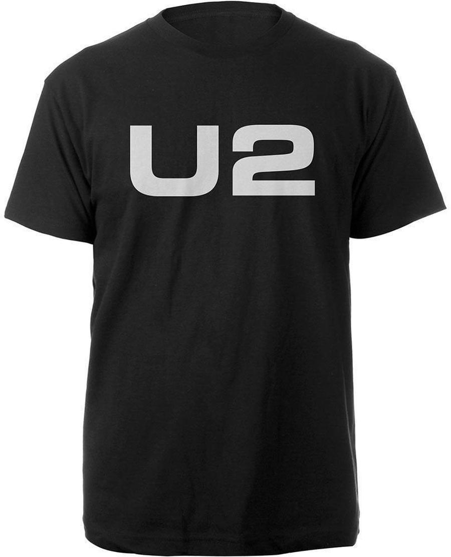 U2 Tričko Logo S Černá