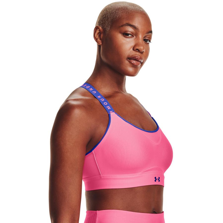 UA Infinity High Bra-PNK XL