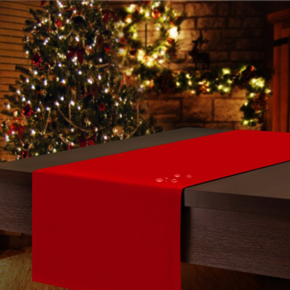 Ubrus - běhoun na stůl MANUEL PROFI červená více rozměrů Mybesthome Rozměr: 40x120 cm