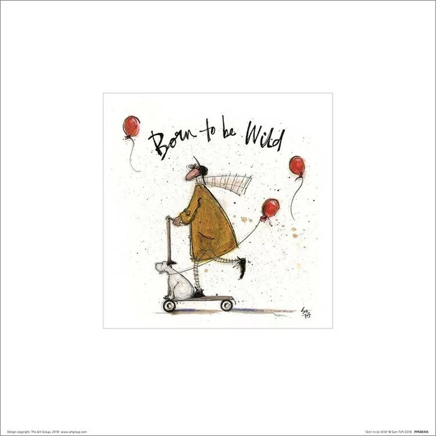 Umělecký tisk Sam Toft - Born to be Wild,