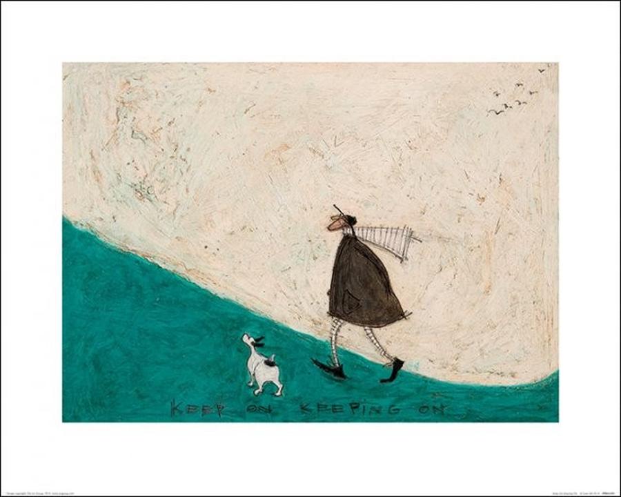 Umělecký tisk Sam Toft - Keep On Keeping On,