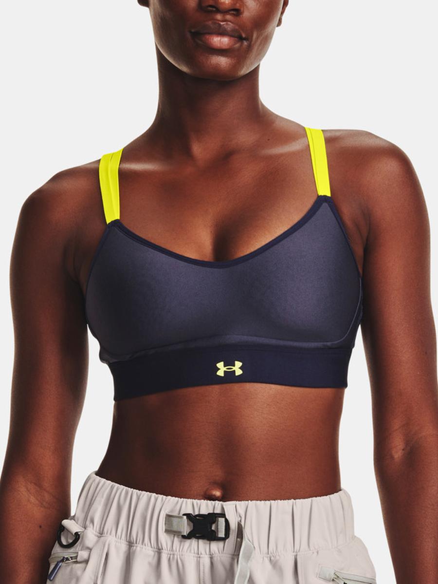 Under Armour Infinity Low Strappy Sportovní podprsenka Šedá