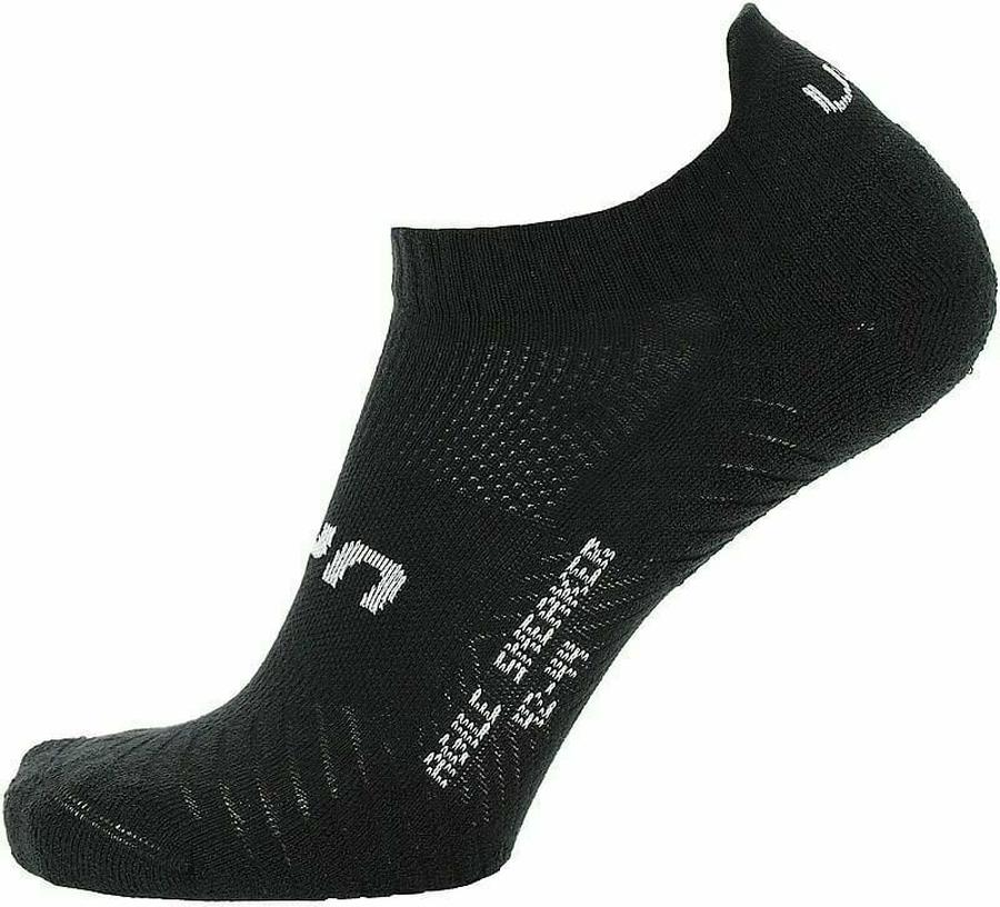 UYN Unisex Agile Sneaker Socks 2 Pairs Black 35-38