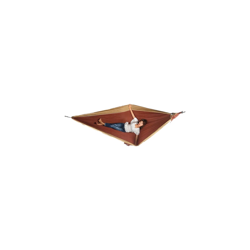 Velká hamaka Ticket To The Moon King Size Hammock Chocolate/Brown