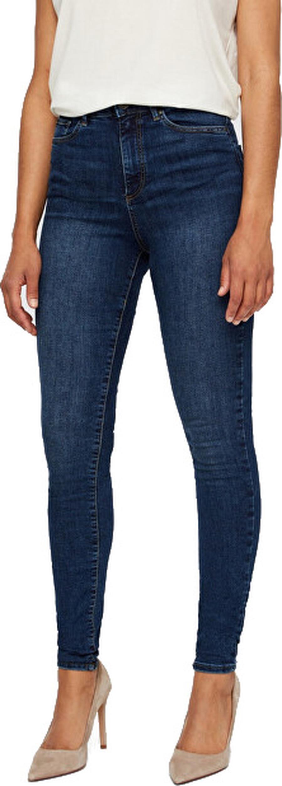 Vero Moda Dámské džíny VMSOPHIA Skinny Fit 10193326 Medium Blue Denim M/34