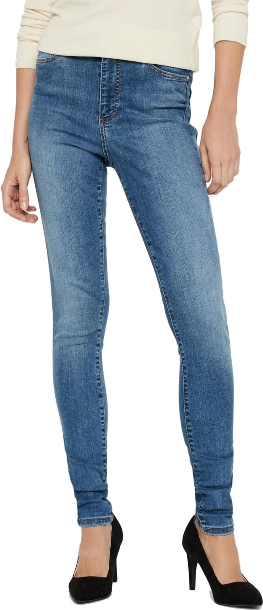 Vero Moda Dámské džíny VMSOPHIA Skinny Fit 10193330 Light Blue Denim XS/30