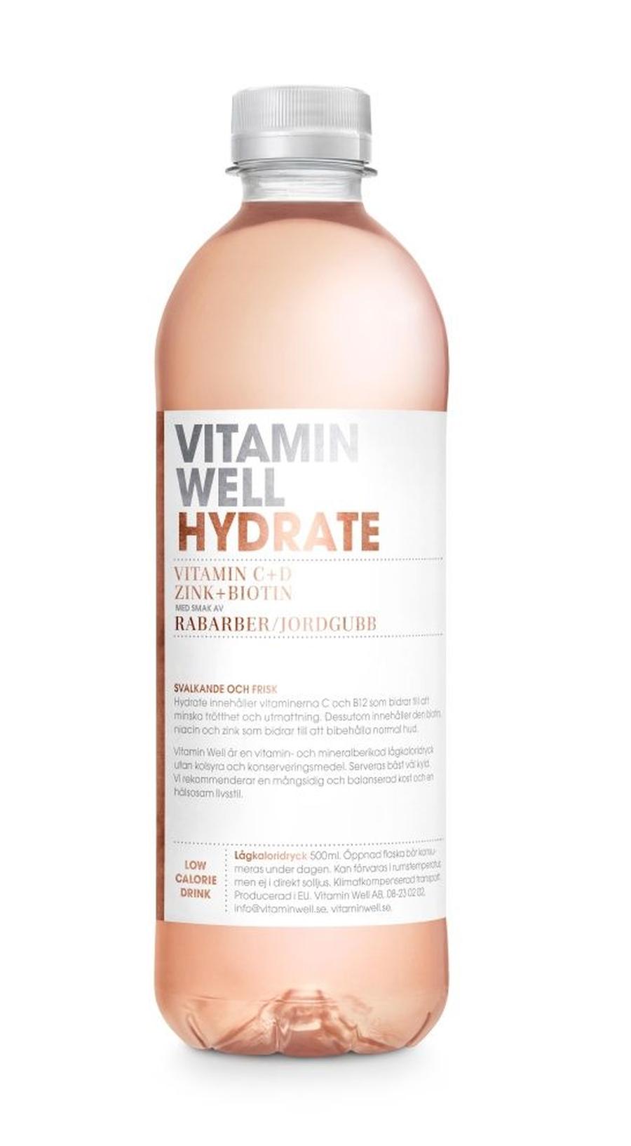 VITAMIN WELL Hydrate vitamínová voda 500 ml