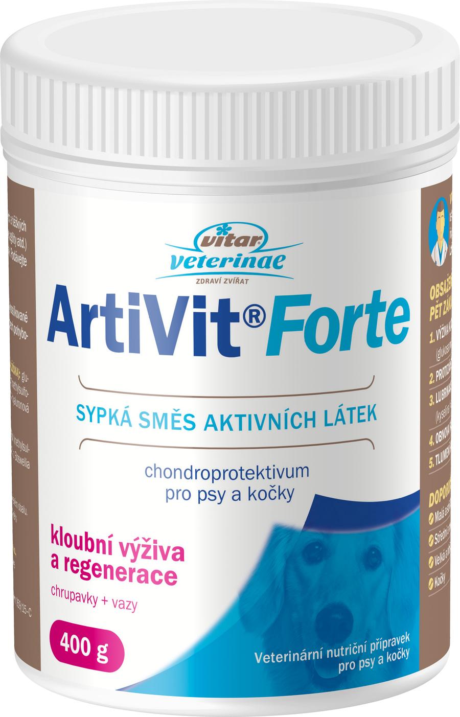 VITAR Veterinae Artivit Forte 400g - extra silný