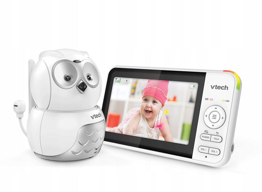 VTECH BM5550 Owl Dětská video chůvička s otočnou kamerou