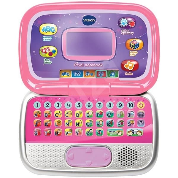 Vtech První notebook - růžový CZ