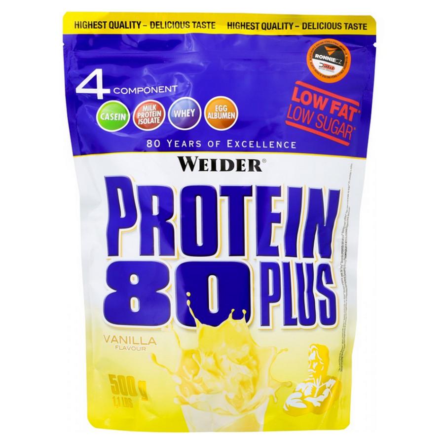 WEIDER Protein 80 plus příchuť vanilka 500 g