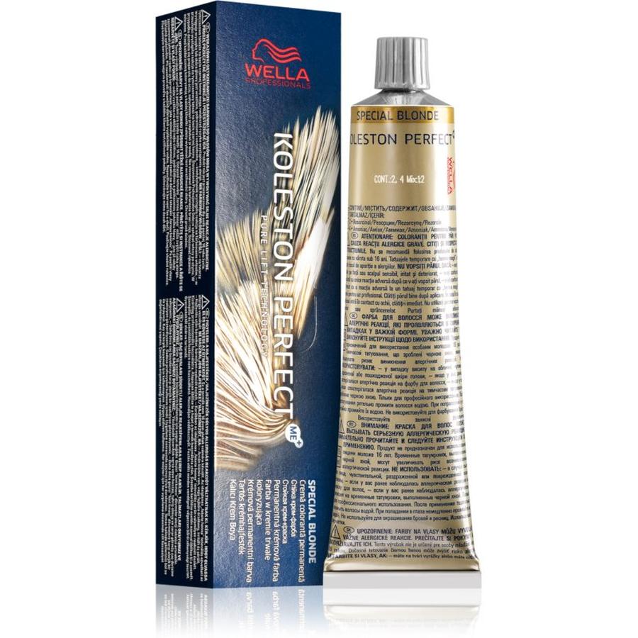 Wella Professionals Koleston Perfect ME+ Special Blonde permanentní barva na vlasy odstín 12/07 60 ml