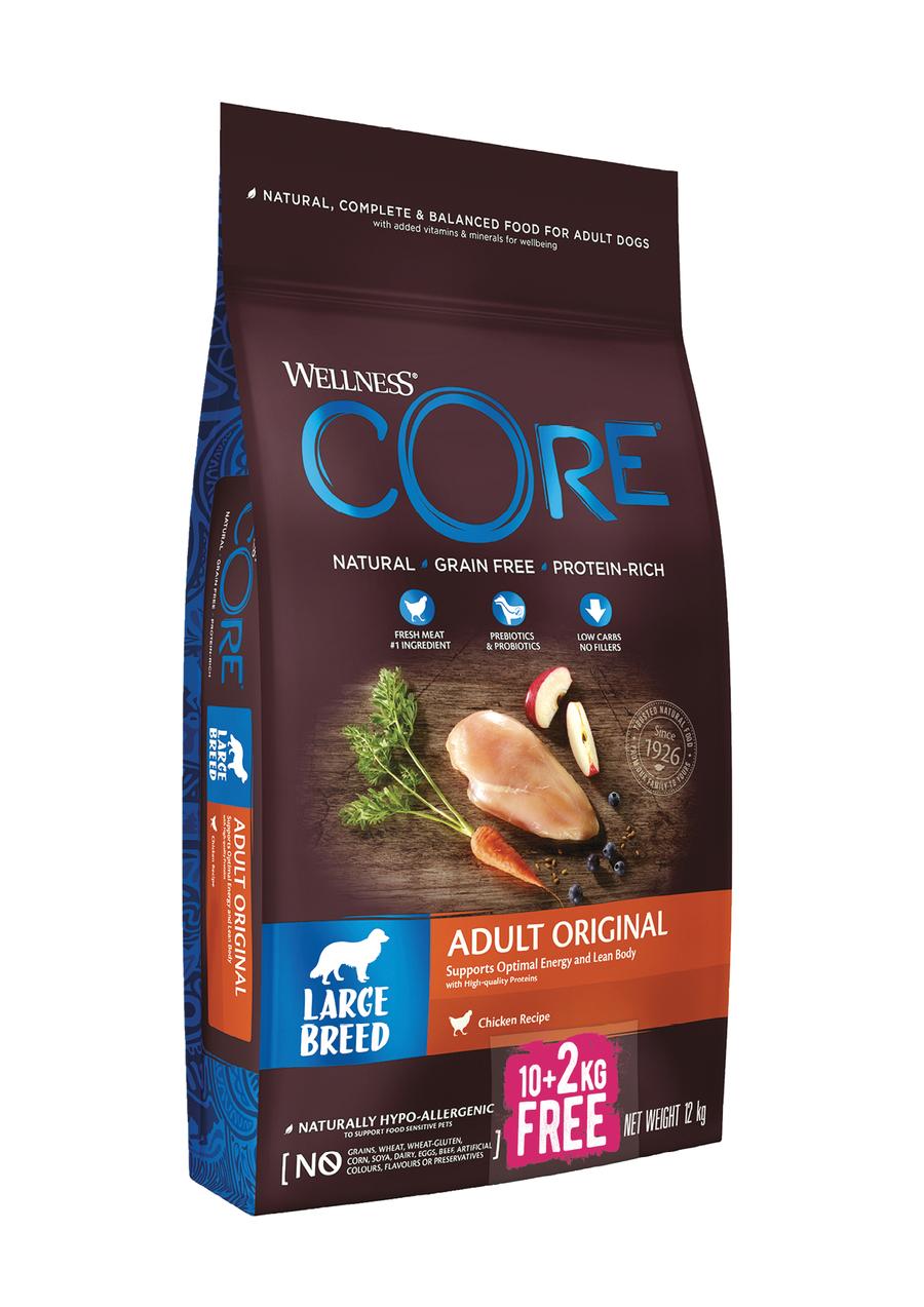 Wellness Core Dog LB Adult Original kuře 10+2kg