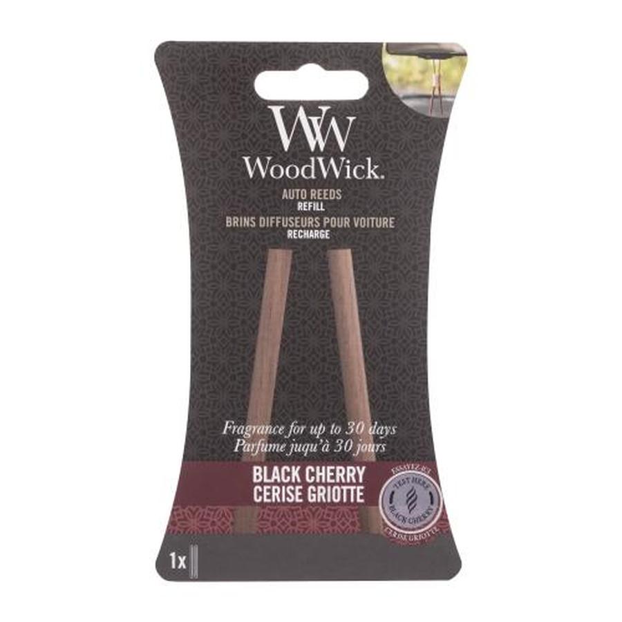 WoodWick Black Cherry Auto Reeds 1 ks vůně do auta unisex